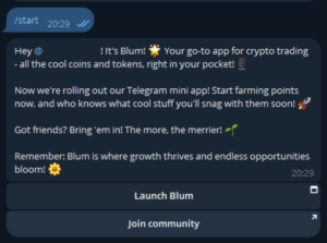 Airdrop Blum